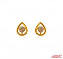 22 Kt Gold CZ Earrings - Click here to buy online - 233 only..