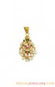 Click here to View - 22K Precious Stones Pendant 
