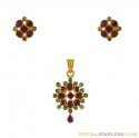 Combination Pendant and Earring set - Click here to buy online - 475 only..