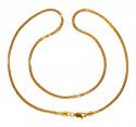 22k Gold Two Tone Chain - Click here to buy online - 1,466 only..