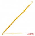 22K Gold Ladies Bracelet - Click here to buy online - 1,657 only..
