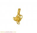 22K Gold Fancy Pendant - Click here to buy online - 288 only..