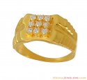 Click here to View - 22K Mens Signity Ring 