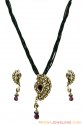 Click here to View - 22K Exclusive Kundan Pendant Set 