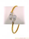 22K Bangle with Star Signity - Click here to buy online - 743 only..