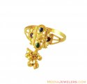 Click here to View - 22Kt Ladies Meenakari Ring  