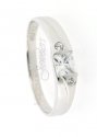 Click here to View - 18Kt White Gold Ladies Ring 