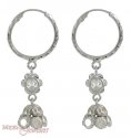 Click here to View - 18Kt White Gold Hoops 
