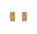 22K Gold  Clip On Earrings  - Click here to buy online - 491 only..