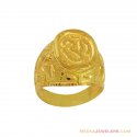 Click here to View - 22k Om Sign Mens Ring 