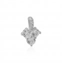 18Kt White Gold Fancy Pendant - Click here to buy online - 243 only..