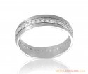 Click here to View - 18Kt White Gold Fancy Wedding Band 