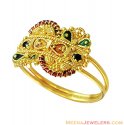 Click here to View - Elegant Fancy Meenakari Ring 22k 