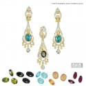 Click here to View - 22k Fancy Changeable Stones Set 