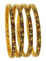 22K Antique Bangle Set
