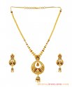 Beautiful Tricolored Necklace Set - Click here to buy online - 2,477 only..