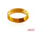 22K Gold Band - Click here to buy online - 661 only..