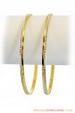 Click here to View - 22k Fancy Two Tone Bangles 