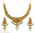 Click here to View - Antique Gold Meenakari Set 