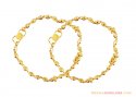 22K Gold Beads Fancy Bracelet - Click here to buy online - 524 only..