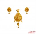 22karat Gold  Pendant Set - Click here to buy online - 1,317 only..