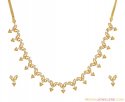 Click here to View - Gold Signity Necklace Set 