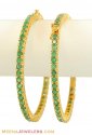Click here to View - Emerald Bangles (22K Gold) 