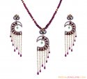 Nizam Diamond Pendant Set - Click here to buy online - 2,349 only..