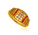22kt Gold CZ ladies Ring - Click here to buy online - 404 only..