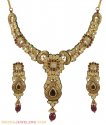 Click here to View - Antique Kundan Necklace Set 