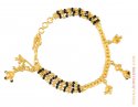 Black Beads Bracelet(22k) - Click here to buy online - 641 only..