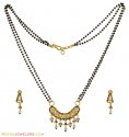 Click here to View - Antique Mangalsutra Set (22K) 