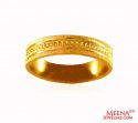 22 Karat Gold Band - Click here to buy online - 561 only..