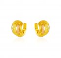 22k Gold  ClipOn Earrings - Click here to buy online - 415 only..