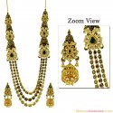 Click here to View - 22k Exquisite kundan Set(3 Layered) 