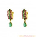Click here to View - 22K Precious Stone Clip On Earrings 