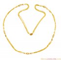 Click here to View - 22k Two Tone Fancy Ball Chain 