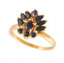 Gold Ring with Sapphire - Click here to buy online - 255 only..