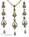 Nizam collection Pendant Set - Click here to buy online - 2,129 only..