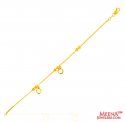 22Kt Fancy Gold Bracelet  - Click here to buy online - 594 only..