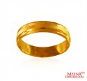 22K Gold Band - Click here to buy online - 637 only..