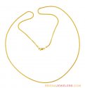 22K Fancy Gold Chain (22 Inches) - Click here to buy online - 476 only..