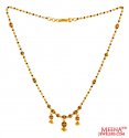 22KT Gold Traditional Mangalsutra - Click here to buy online - 948 only..