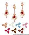 22k Fancy Changeable Stones Set - Click here to buy online - 4,672 only..