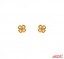 22 Kt Gold CZ Earrings - Click here to buy online - 171 only..