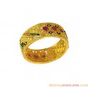 Click here to View - 22Kt Designer Meenakari Band 