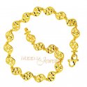 22K Gold Ladies Bracelet - Click here to buy online - 623 only..
