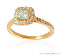 18 K Gold Solitaire Ring - Click here to buy online - 3,400 only..