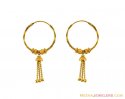 Click here to View - 22k Gold Hoops 