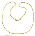 22K Ball Chain (16 inch) - Click here to buy online - 407 only..